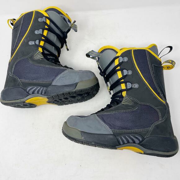 K2 SureFit Firebird Snowboard Boots Mens Size 5 Grey Yellow main image 7
